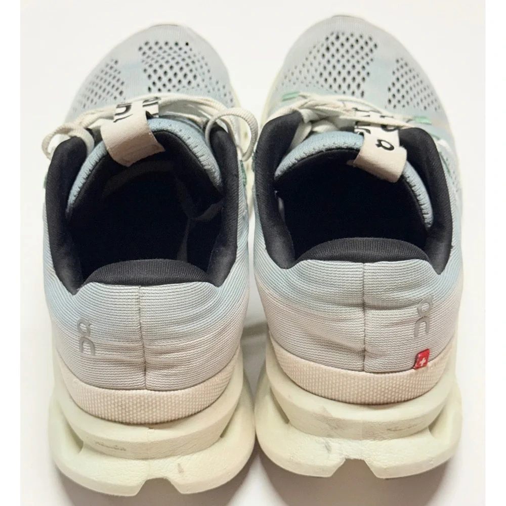 On Running Cloudsurfer Glacier White Women Running Shoes 3WD10442078 US 8.5